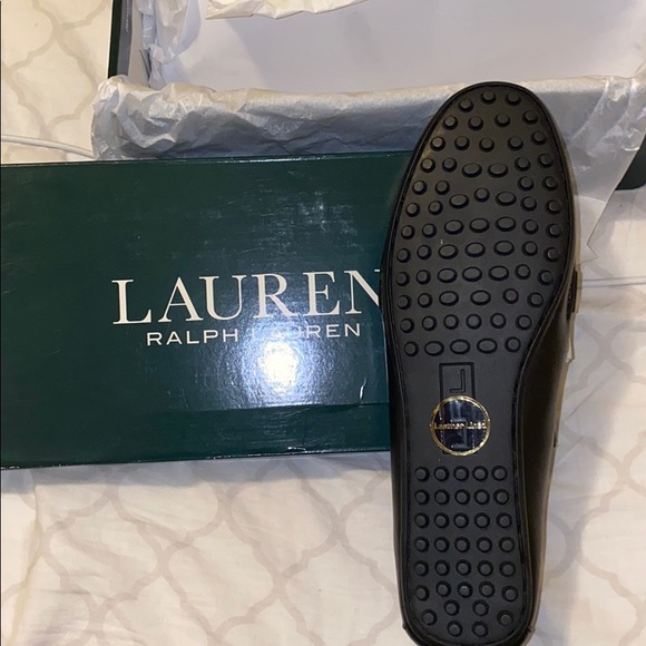Lauren Ralph Lauren Black Flats - Picture 3 of 4